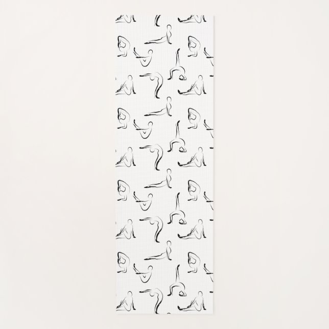 Tapete De Yoga a ioga levanta o teste padrão (Frente)