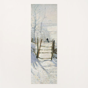 Tapete De Yoga A Magpie, Monet