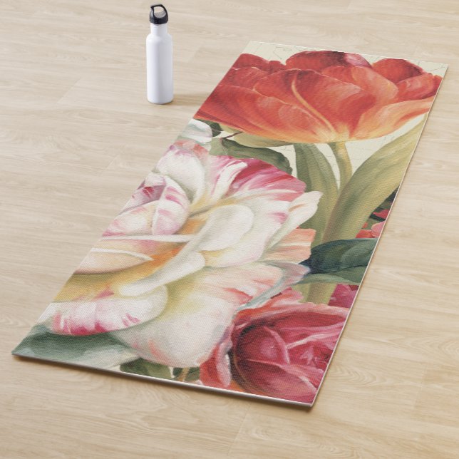 Tapete De Yoga A opinião do jardim lanç flores (In Situ)