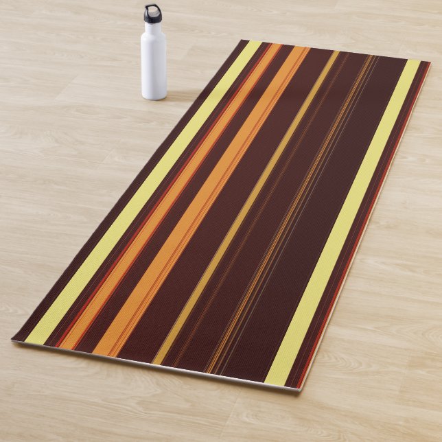 Tapete De Yoga Abstract Symphony in Blue 4 (Negative Effect) (In Situ)