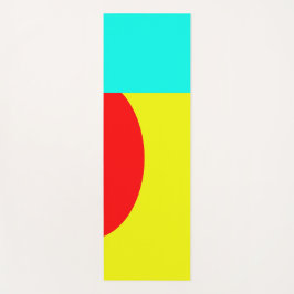 Tapete De Yoga Abstrato