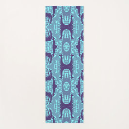 Tapete De Yoga Abstrato Girafa Pattern