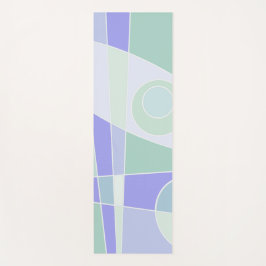 Tapete De Yoga Abstrato Surfing Purple Green Yoga Mat