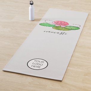 Tapete De Yoga Adicione seu logotipo Lotus Yoga Mat