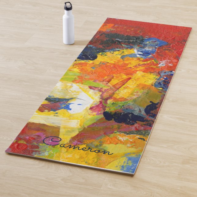 Tapete De Yoga Adicione seu nome | Dia da Raça (In Situ)