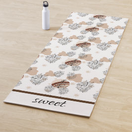 Tapete De Yoga Aesthetic Boho Wildflowers Flowers 