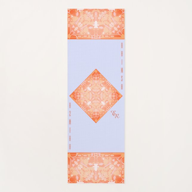 Tapete De Yoga Ahimsa Personalizado (Frente)