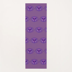 Tapete De Yoga Ajna ou Third eye Chakra Yoga Mat