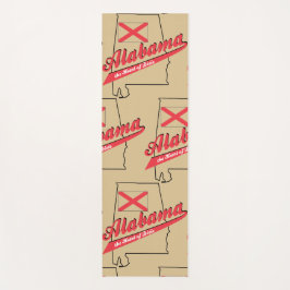 Tapete De Yoga Alabama Heart of Dixie