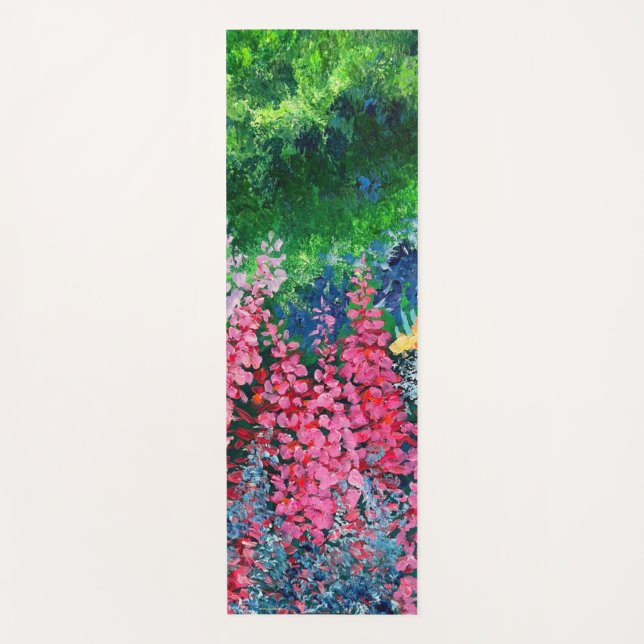 Tapete De Yoga Alaskan Fall Fireweed Yoga Mat (Frente)
