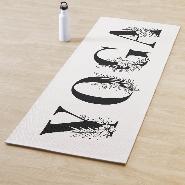 Tapete De Yoga Alfabeto Botânico (In Situ)