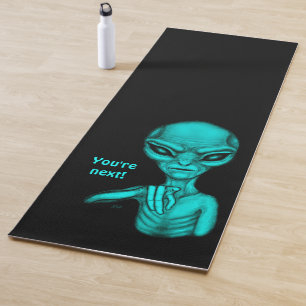 Tapete De Yoga Alienígena ruim, você é a próxima!