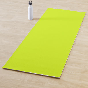 Tapete De Yoga  Amarelo Chartreuse (cor sólida) 