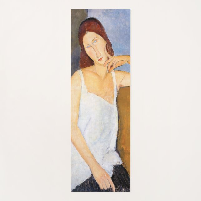 Tapete De Yoga Amedeo Modigliani - Jeanne Hebuterne (Frente)