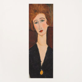 Tapete De Yoga Amedeo Modigliani - Retrato de uma Mulher