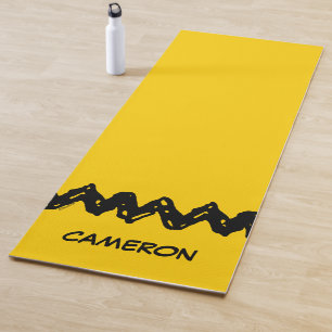 Tapete De Yoga Amendoins Camisa Zig-Zag de Charlie Brown