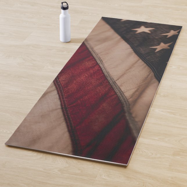 Tapete De Yoga American Flag Yoga Mat (In Situ)