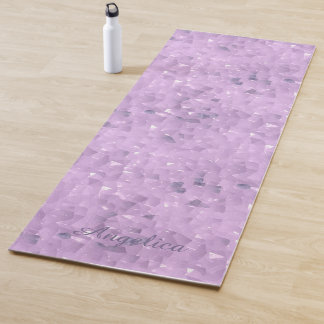 Tapete De Yoga Ametyst Crystal Look Lilac Purple Yoga Mat