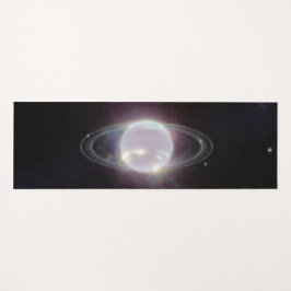 Tapete De Yoga Anéis JWST do Planeta Netuno