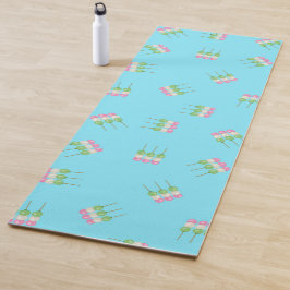 Tapete De Yoga Anime Blue Pastel Dango Yoga Mat