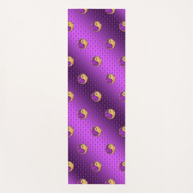 Tapete De Yoga Ano da Bomba de Fogo (Frente)