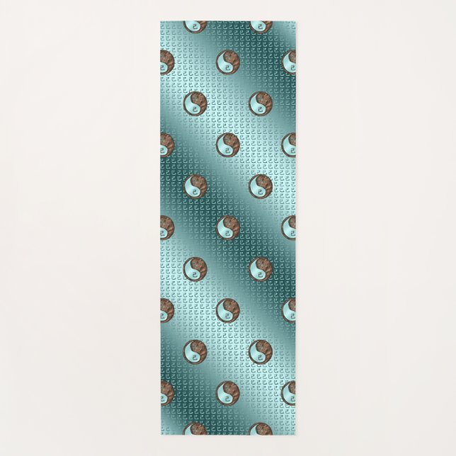 Tapete De Yoga Ano da Cobra da Terra (Frente)