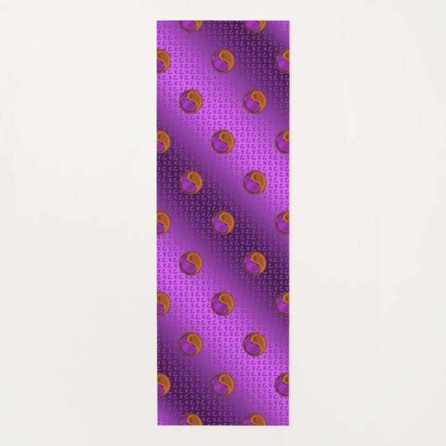 Tapete De Yoga Ano do Boar de Madeira (Frente)