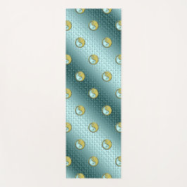 Tapete De Yoga Ano do Cobra de metal