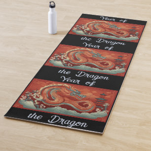 Tapete De Yoga Ano do Dragão Yoga Mat
