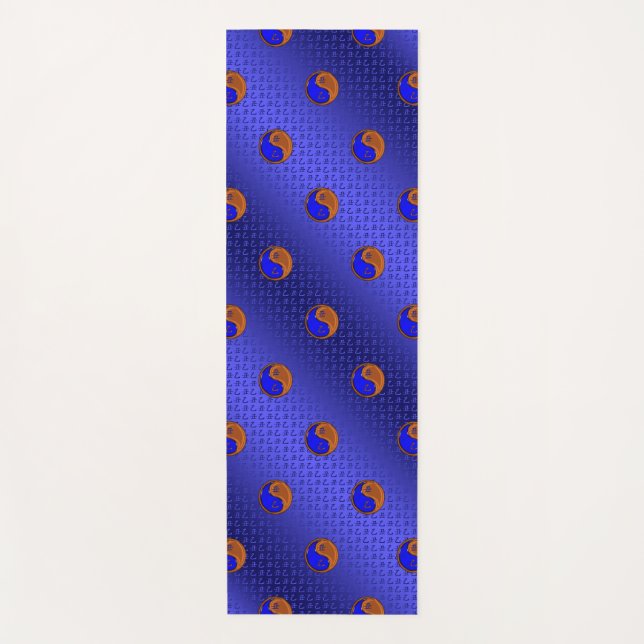 Tapete De Yoga Ano do Ox da Madeira (Frente)