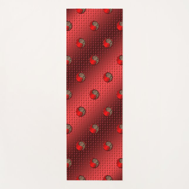 Tapete De Yoga Ano do Tigre-Terra (Frente)