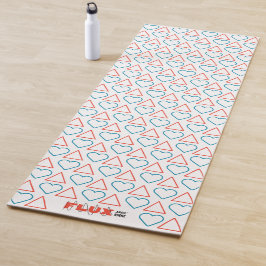 Tapete De Yoga "Apaixonar-se pela Mudança" Yoga Mat de Lado Duplo