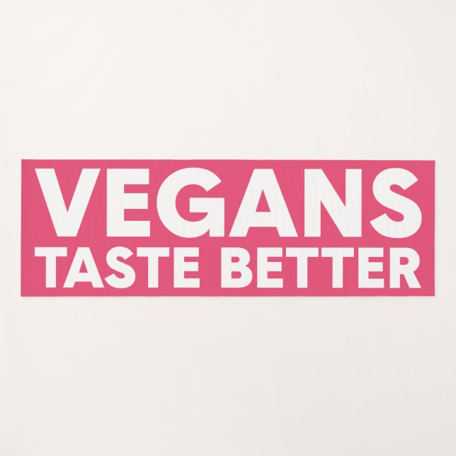 Tapete De Yoga Apelo Vegano (Frente (Horizontal))