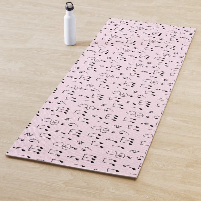 Tapete De Yoga Apenas Notei Rosa (In Situ)