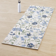 Aquarela Flor Silvestre Azul
