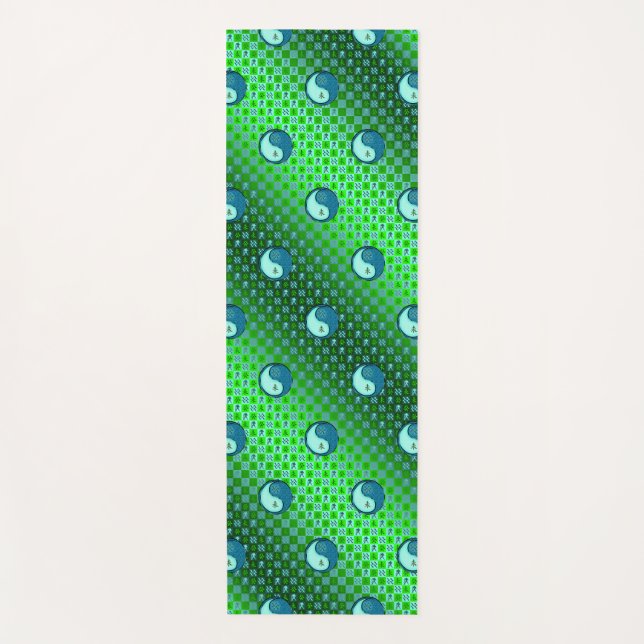 Tapete De Yoga Aquário e Caprino de Água (Frente)