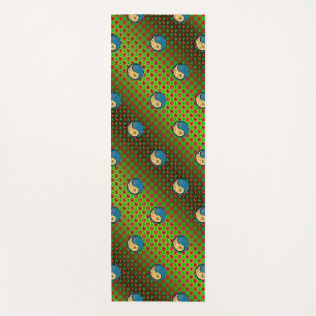 Tapete De Yoga Áries & Água Caprino (Frente)