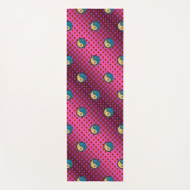 Tapete De Yoga Aries & Water Rooster (Frente)