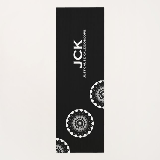 Tapete De Yoga Arte caleidoscópica do volume um a vinte e três (Verso)