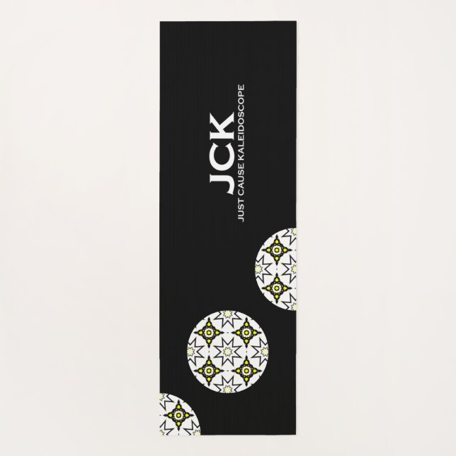 Tapete De Yoga Arte caleidoscópica do volume um trinta (Verso)