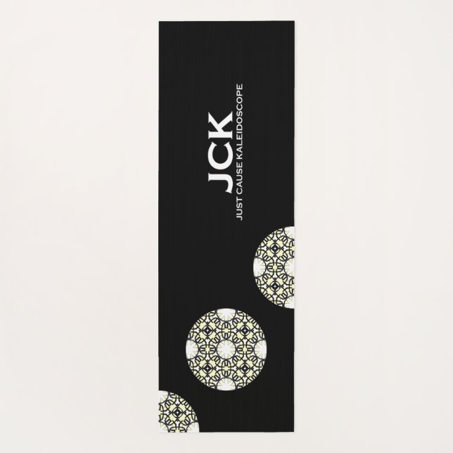 Tapete De Yoga Arte do caleidoscópio 13 (Verso)