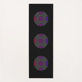 Tapete De Yoga Arte do caleidoscópio 2 do Volume treze