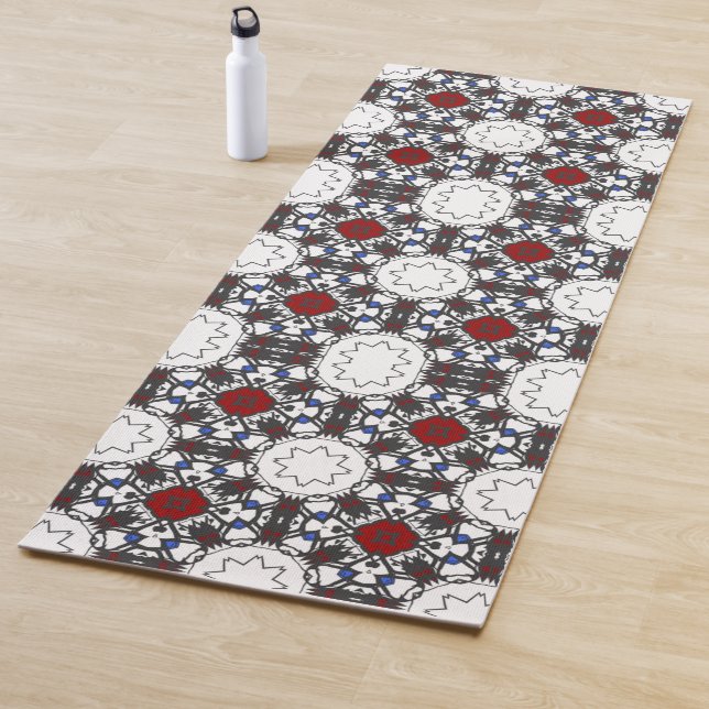 Tapete De Yoga Arte do caleidoscópio do volume quatro (In Situ)