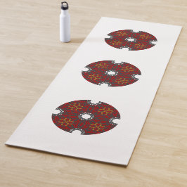 Tapete De Yoga Arte do caleidoscópio do volume quatro