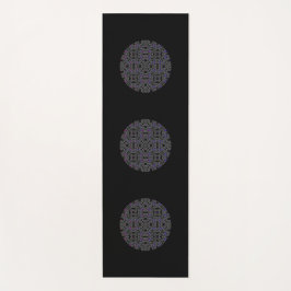 Tapete De Yoga Arte do caleidoscópio do volume treze