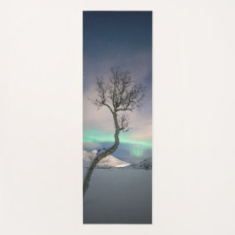 Tapete De Yoga Árvore das luzes do norte