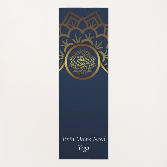 Tapete De Yoga As Mães gêmeas precisam de Yoga Mat (Frente)