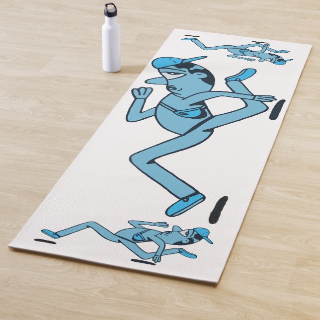 Tapete De Yoga Assustador. (In Situ)
