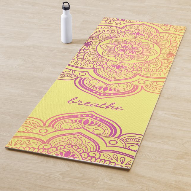 Tapete De Yoga Auri Mandala Personalized Yoga Mat (Criador carregado)