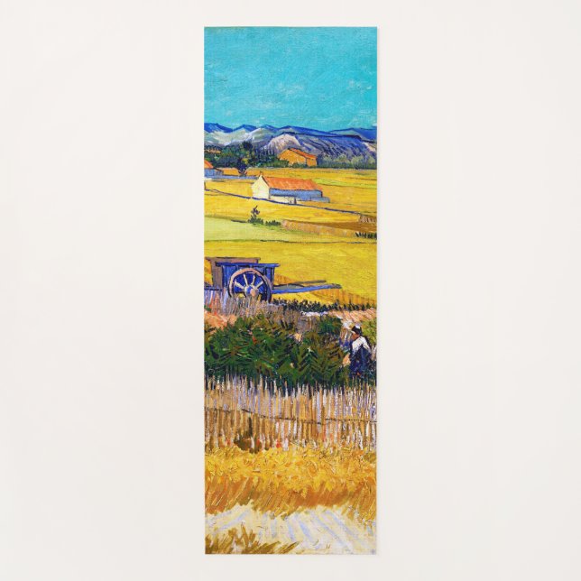 Tapete De Yoga Autumn Countryside, Van Gogh (Frente)
